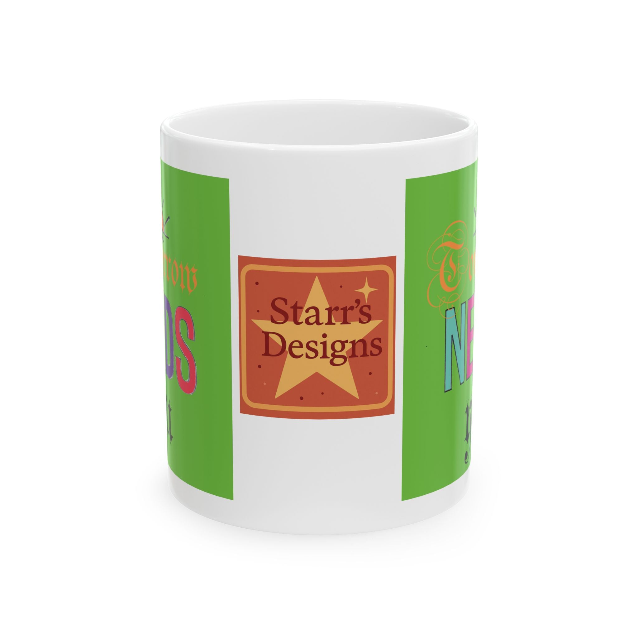 Inspirational Colorful Ceramic Mug — 'You Are My Sunshine' Vibe