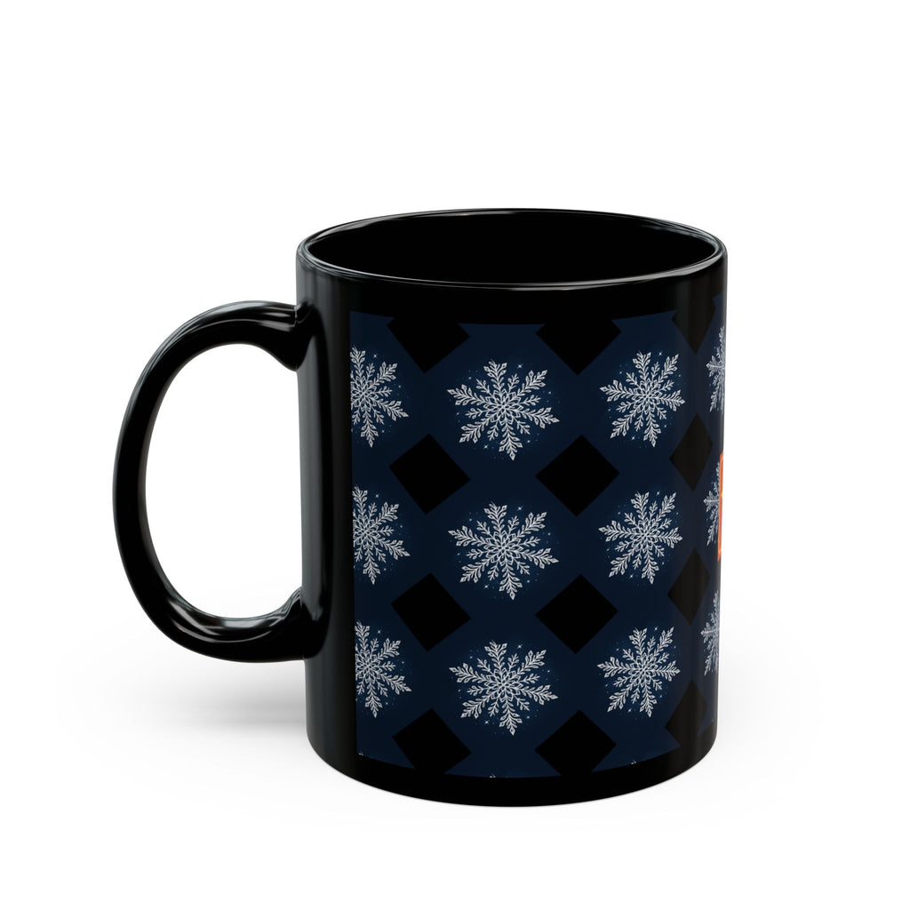 Snowflake Pattern Winter Holiday Coffee Cup (11oz & 15oz)