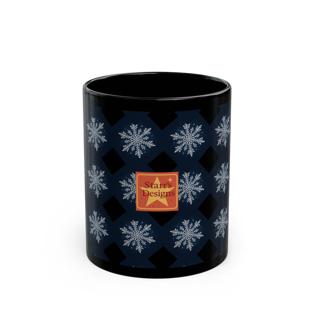Snowflake Pattern Winter Holiday Coffee Cup (11oz & 15oz)