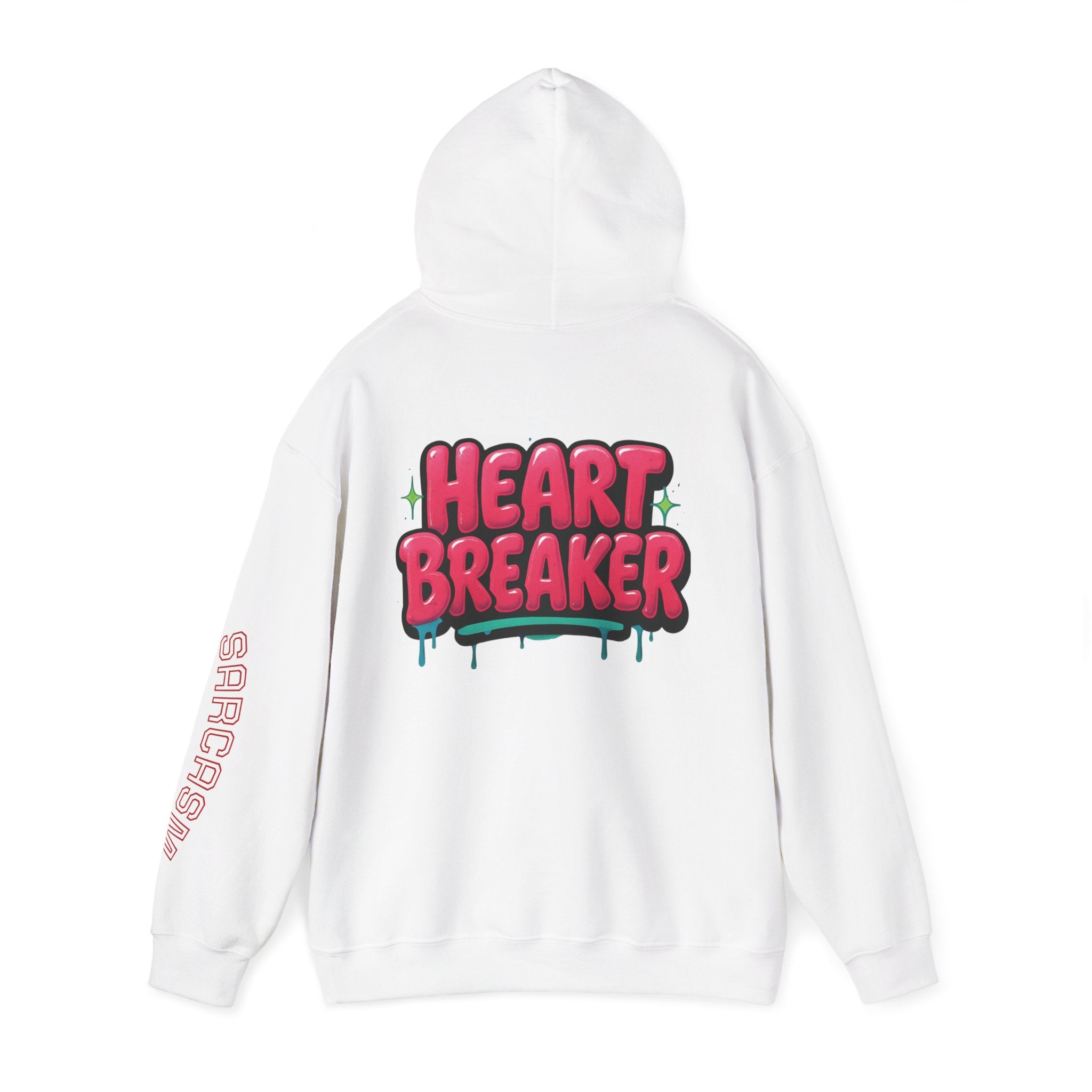 Heartbreaker Hoodie — Dripping Heart Graphic Pullover