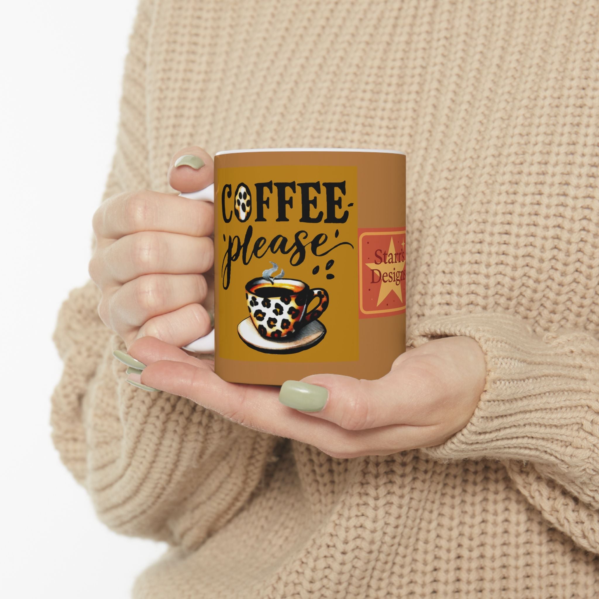 Cozy Cheeky Ceramic Mug — Playful, Warm & Versatile (11oz/15oz)