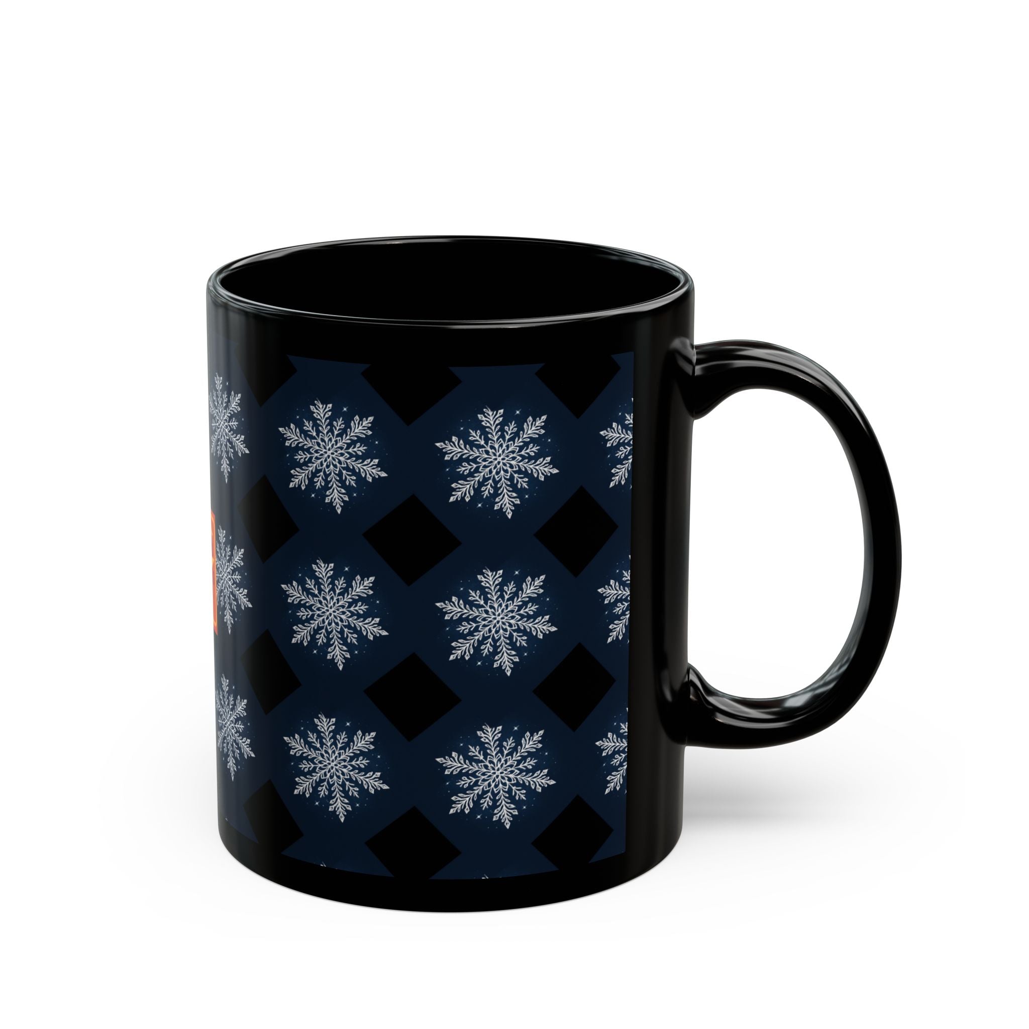 Snowflake Pattern Winter Holiday Coffee Cup (11oz & 15oz)