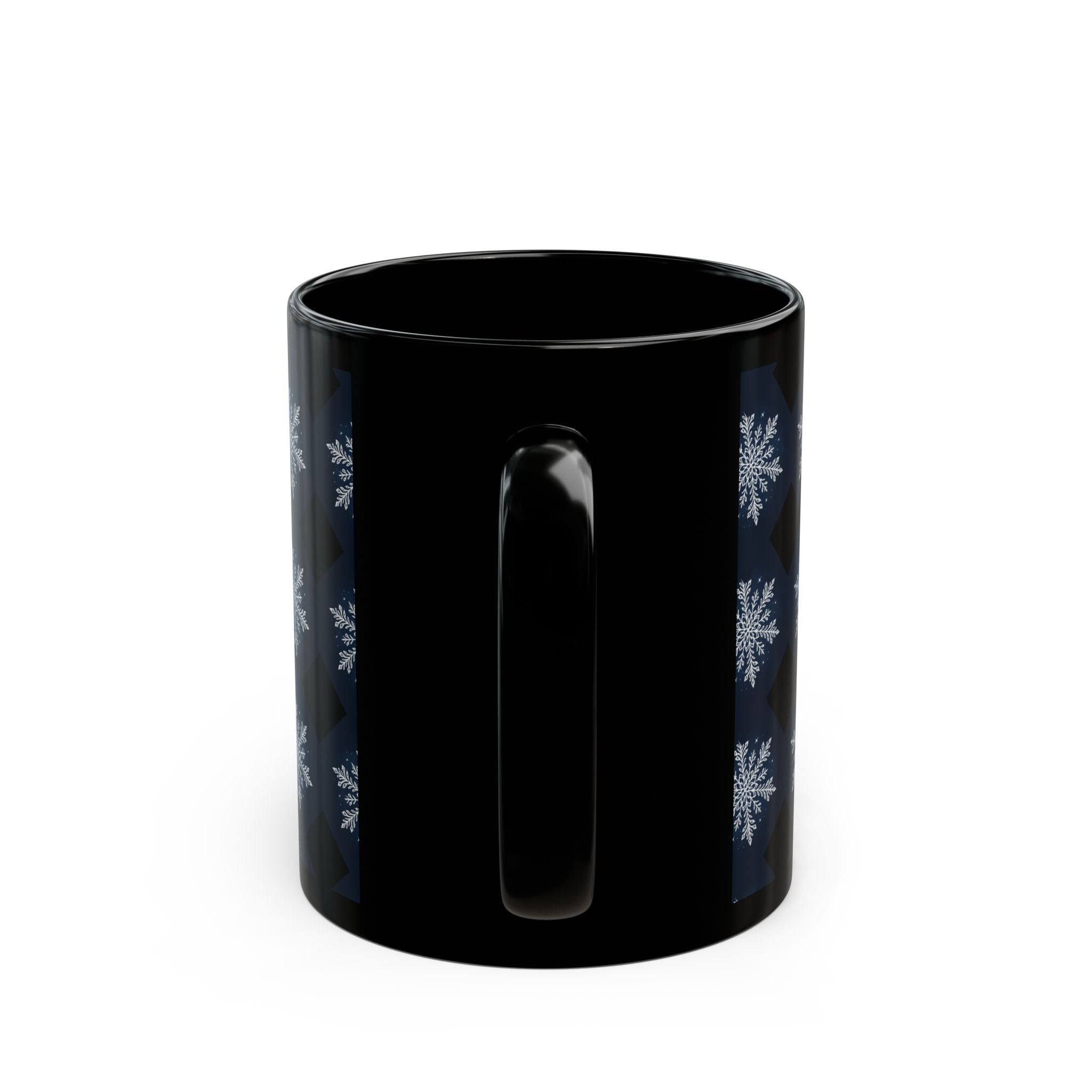 Snowflake Pattern Winter Holiday Coffee Cup (11oz & 15oz)