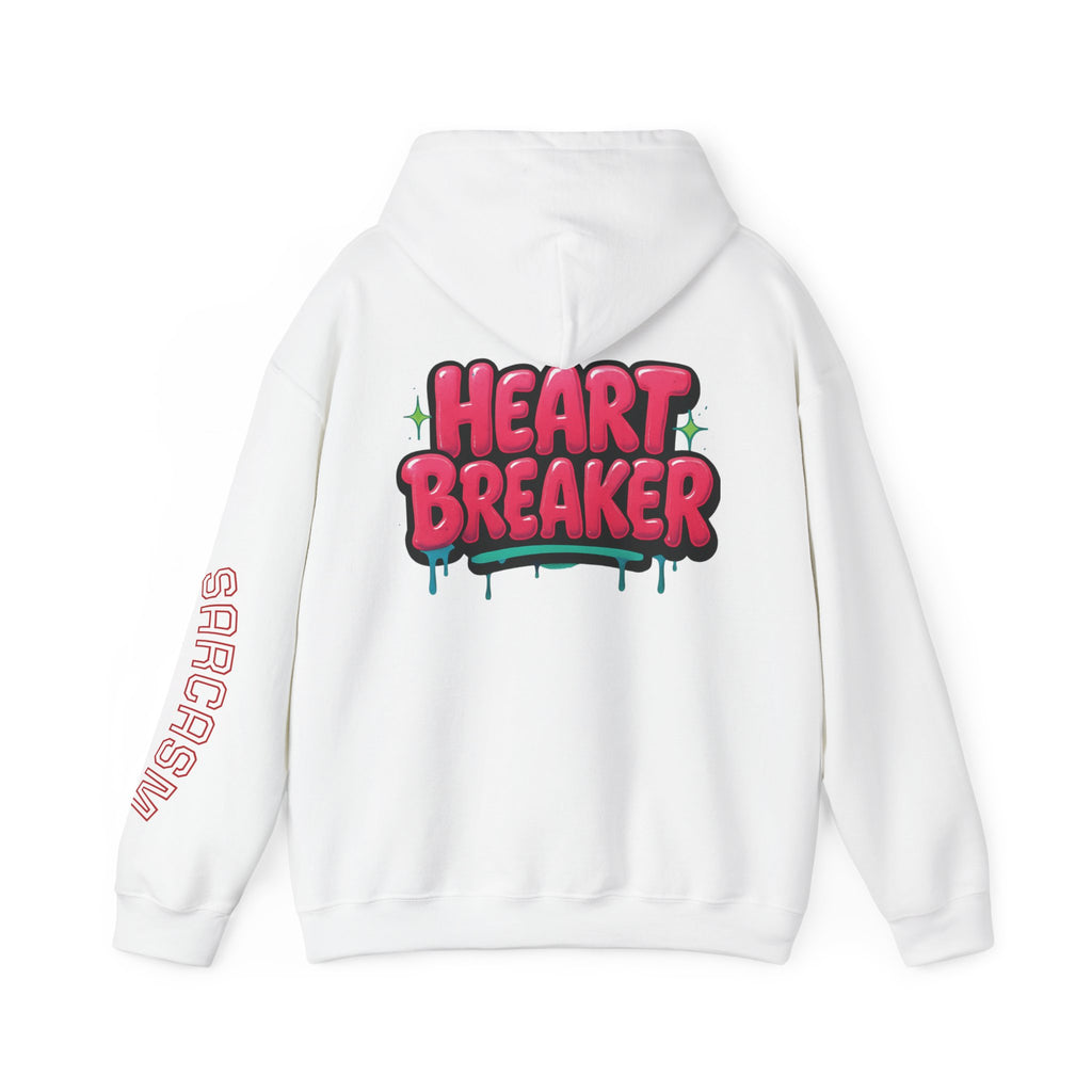Heartbreaker Hoodie — Dripping Heart Graphic Pullover
