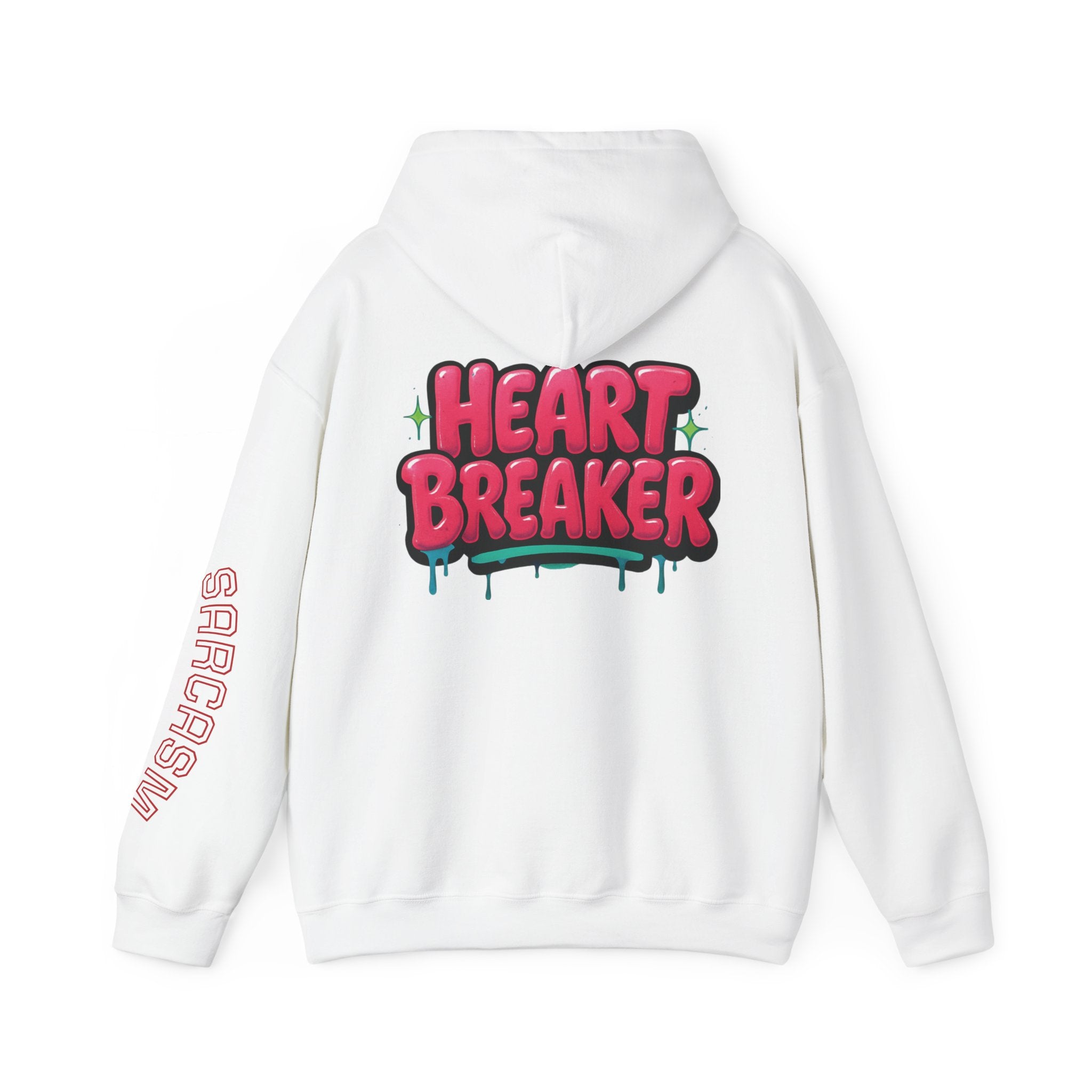 Heartbreaker Hoodie — Dripping Heart Graphic Pullover
